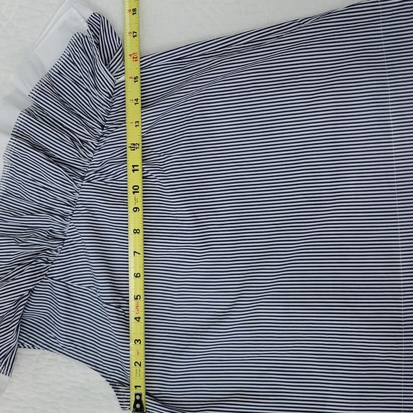 J. Crew One Shoulder Ruffle Top, Size 0 - Picture 7 of 11